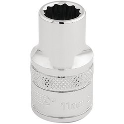 Draper Expert HI-TORQ® 12 Point Socket, 1/2" Sq. Dr., 11mm