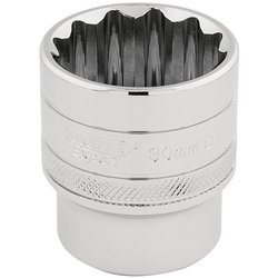 Draper Expert HI-TORQ® 12 Point Socket, 1/2" Sq. Dr., 30mm