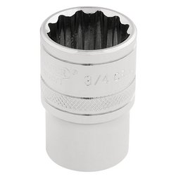 Draper Expert HI-TORQ® 12 Point Socket, 1/2" Sq. Dr., 3/4"