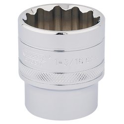 Draper Expert HI-TORQ® 12 Point Socket, 1/2" Sq. Dr., 1.3/16"