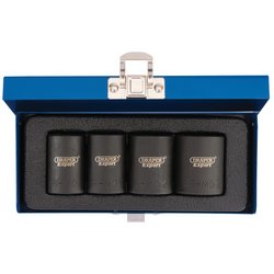 Draper Expert Locking Wheel Nut Set, 1/2" Sq. Dr. (4 Piece)