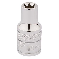 Draper Expert TX-STAR® Socket, 1/4" Sq. Dr., E6