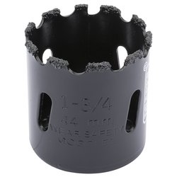 Draper Expert Tungsten Carbide Grit Hole Saw, 44mm