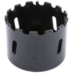 Draper Expert Tungsten Carbide Grit Hole Saw, 60mm