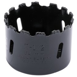 Draper Expert Tungsten Carbide Grit Hole Saw, 64mm
