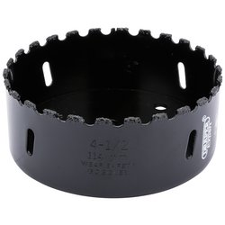 Draper Expert Tungsten Carbide Grit Hole Saw, 114mm