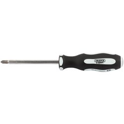 Draper Expert 'Pound Thru' Cross Slot Soft Grip Screwdriver, No.2 x 100mm