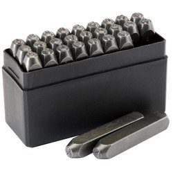 A - Z Letter Stamp Set, 1/4"