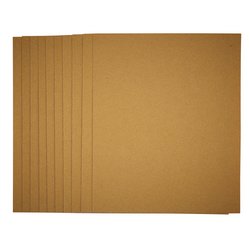 General Purpose Sanding Sheets, 230 x 280mm, 60 Grit (Pack of 10)