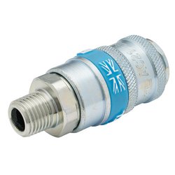 1/4" Male Thread PCL Tapered Airflow Coupling (Sold Loose)