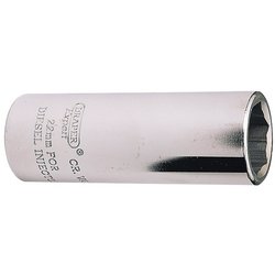 Draper Expert Diesel Injector Socket, 1/2" Sq. Dr., 22mm