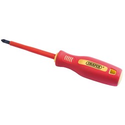 Fully Insulated Soft Grip Cross Slot Screwdriver, No.2 x 100mm