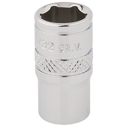 Draper Expert HI-TORQ® 6 Point Socket, 1/4" Sq. Dr., 11/32"