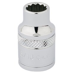 Draper Expert HI-TORQ® 12 Point Socket, 3/8" Sq. Dr., 5/16"