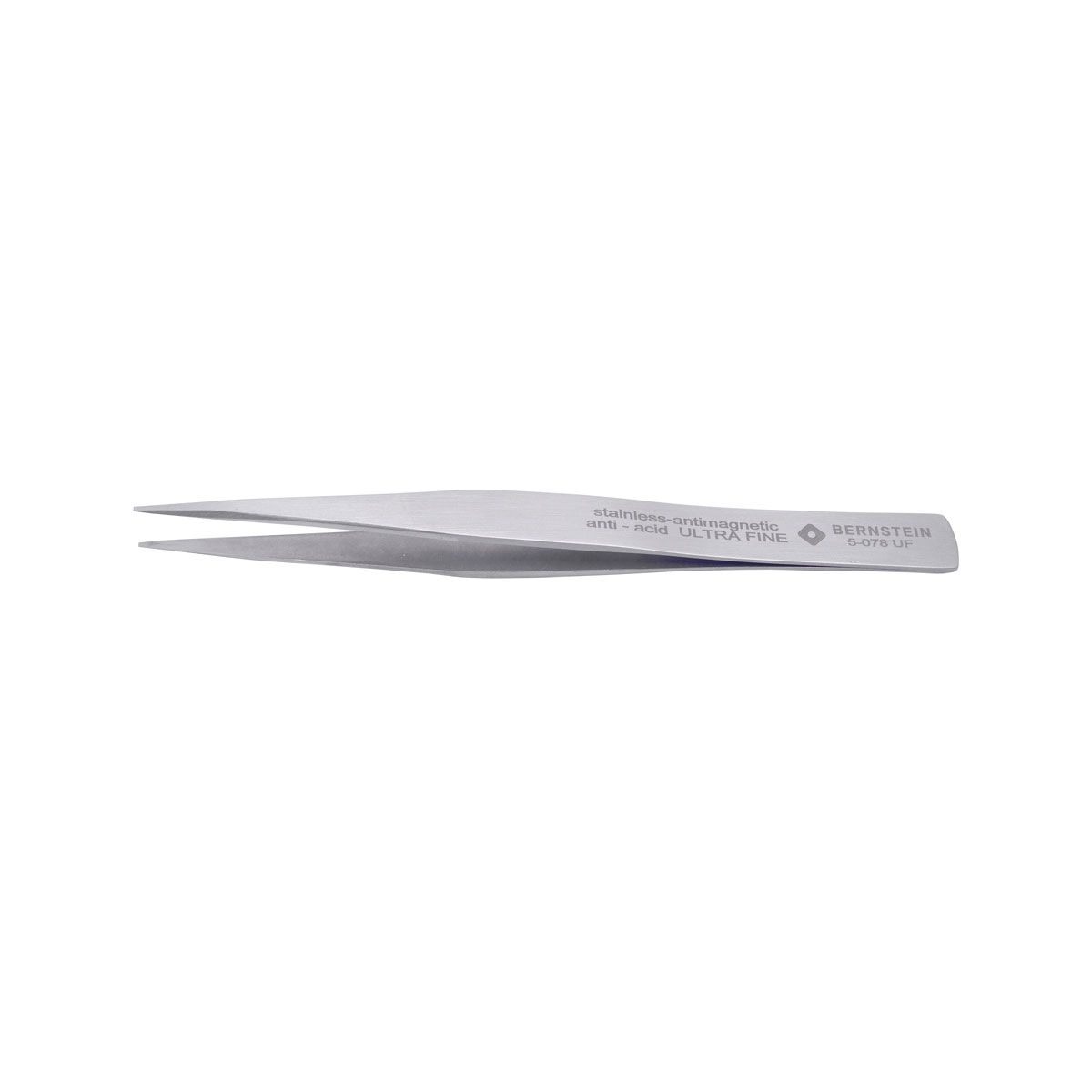 Universal tweezers ULTRA FINE 130mm form PSF stainless steel very pointed