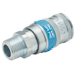 3/8" BSP Taper Male Thread Vertex Air Coupling (Sold Loose)