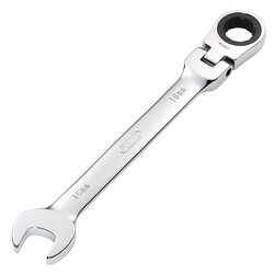 Draper HI-TORQ® Metric Flexible Head Ratcheting Combination Spanner, 16mm