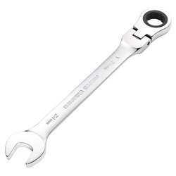 Draper HI-TORQ® Metric Flexible Head Ratcheting Combination Spanner, 24mm
