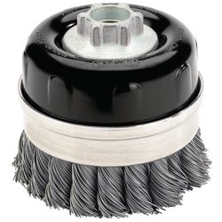Draper Expert Steel Twist Knot Wire Cup Brush, 80mm, M14