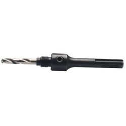 Simple Arbor with SDS+ Shank and HSS Pilot Drill for 14 - 30mm Holesaws, 5/16" Thread