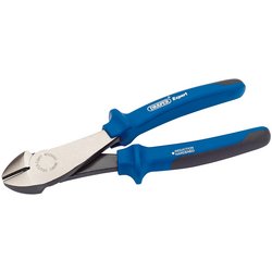Draper Expert Heavy Duty Soft Grip High Leverage Diagonal Side Cutter, 180mm
