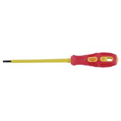 Draper Expert VDE Approved Fully Insulated Plain Slot Screwdriver, 3.0 x 100mm