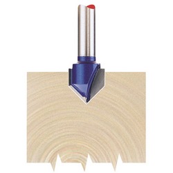 TCT Router Bit, 1/4" Groove, 12.7mm x 90&deg;