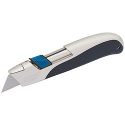 Draper Expert Soft Grip Trimming Knife with 'Safe Blade Retractor' Feature