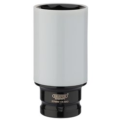 Draper Expert HI-TORQ® Wheel Nut Socket for Alloy Wheels, 1/2" Sq. Dr.  (27mm)