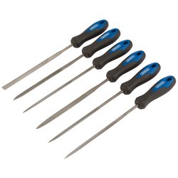 Soft Grip Needle File Set, 140mm (6 Piece)