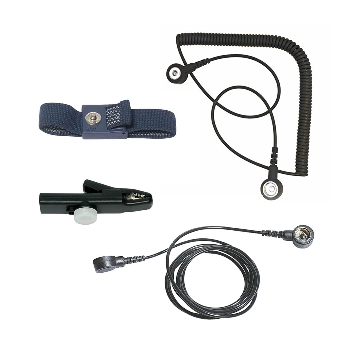 ESD contact bracelet set 4 pcs