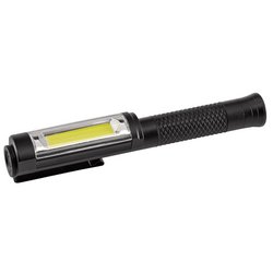 COB LED Rechargeable Aluminium Pen Torch, 5W, 400 Lumens