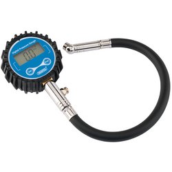 Digital Tyre Pressure Gauge with 300mm Flexible Hose