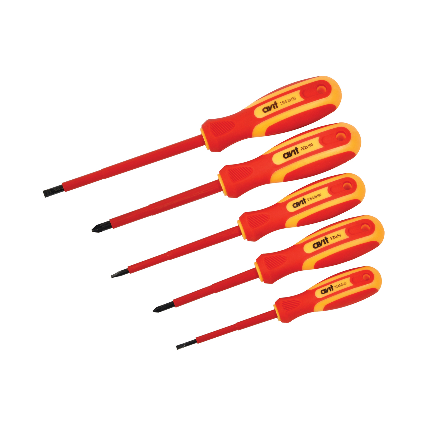 Insulated Screwdriver Set - 5 piece set