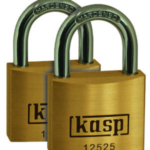 Premium Brass Padlock - 25mm - Twin