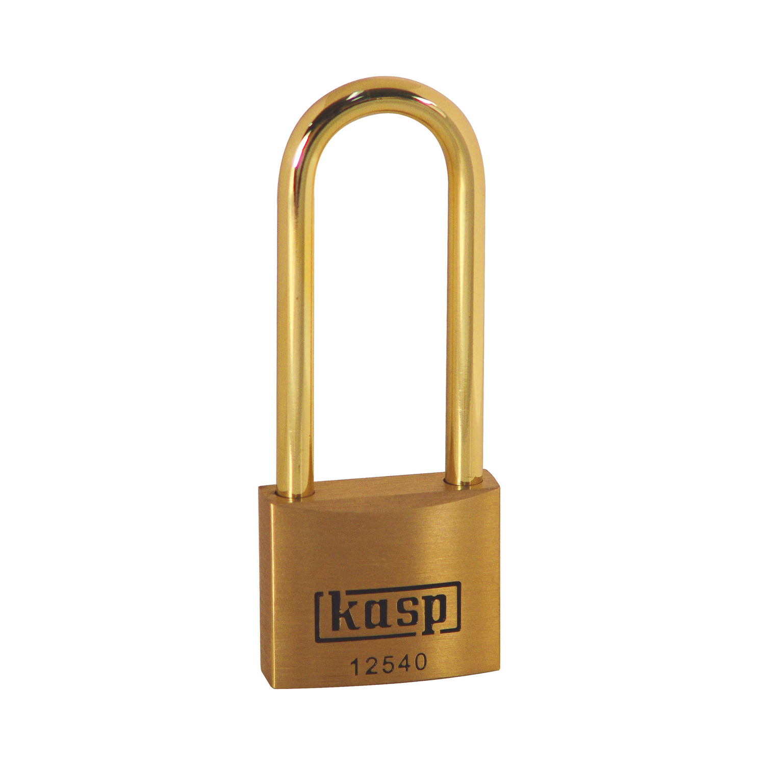 Premium Brass Padlock - 40x63mm - Long Brass Shackle