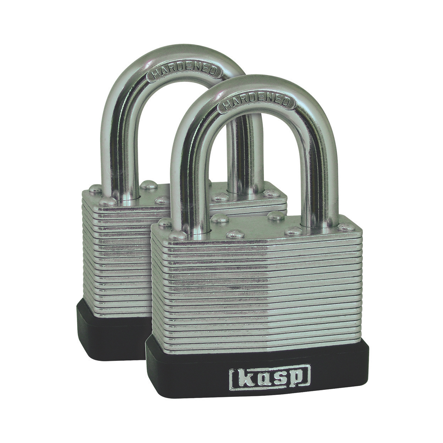 Laminated Steel Padlock - 40mm - Twin