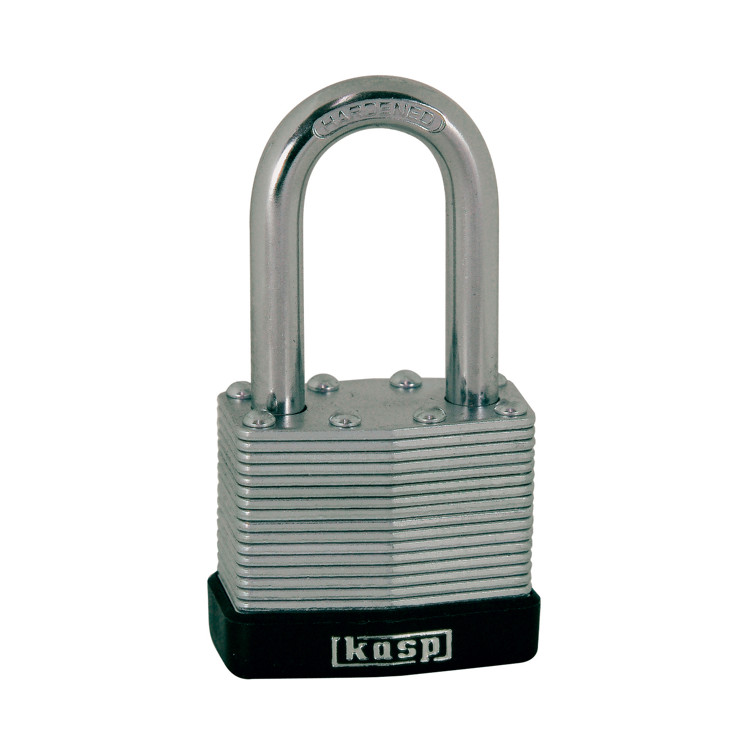 Laminated Steel Padlock - 40x40mm - Long Shackle