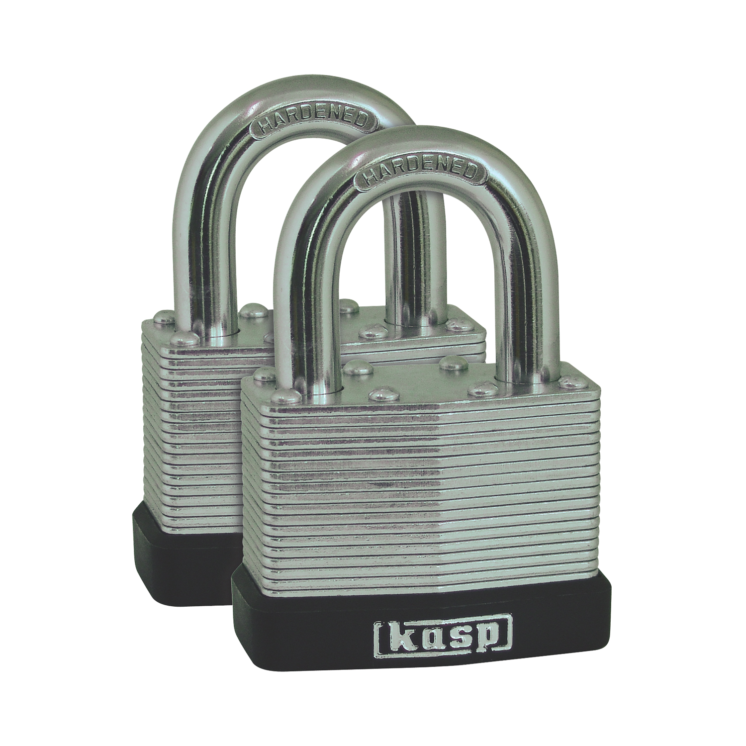 Laminated Steel Padlock - 50mm - Twin