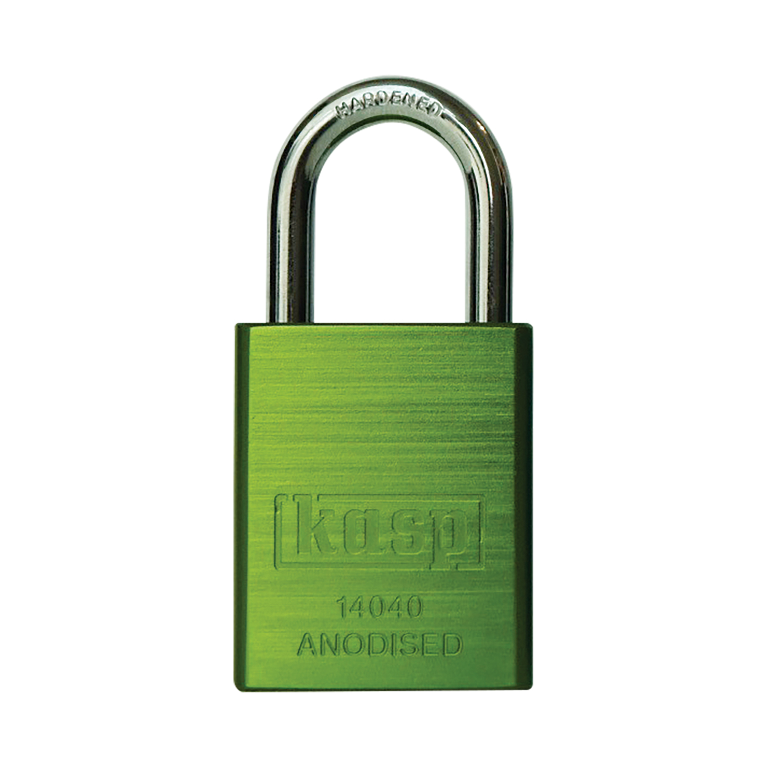 Solid Aluminium Padlock 40mm - Green
