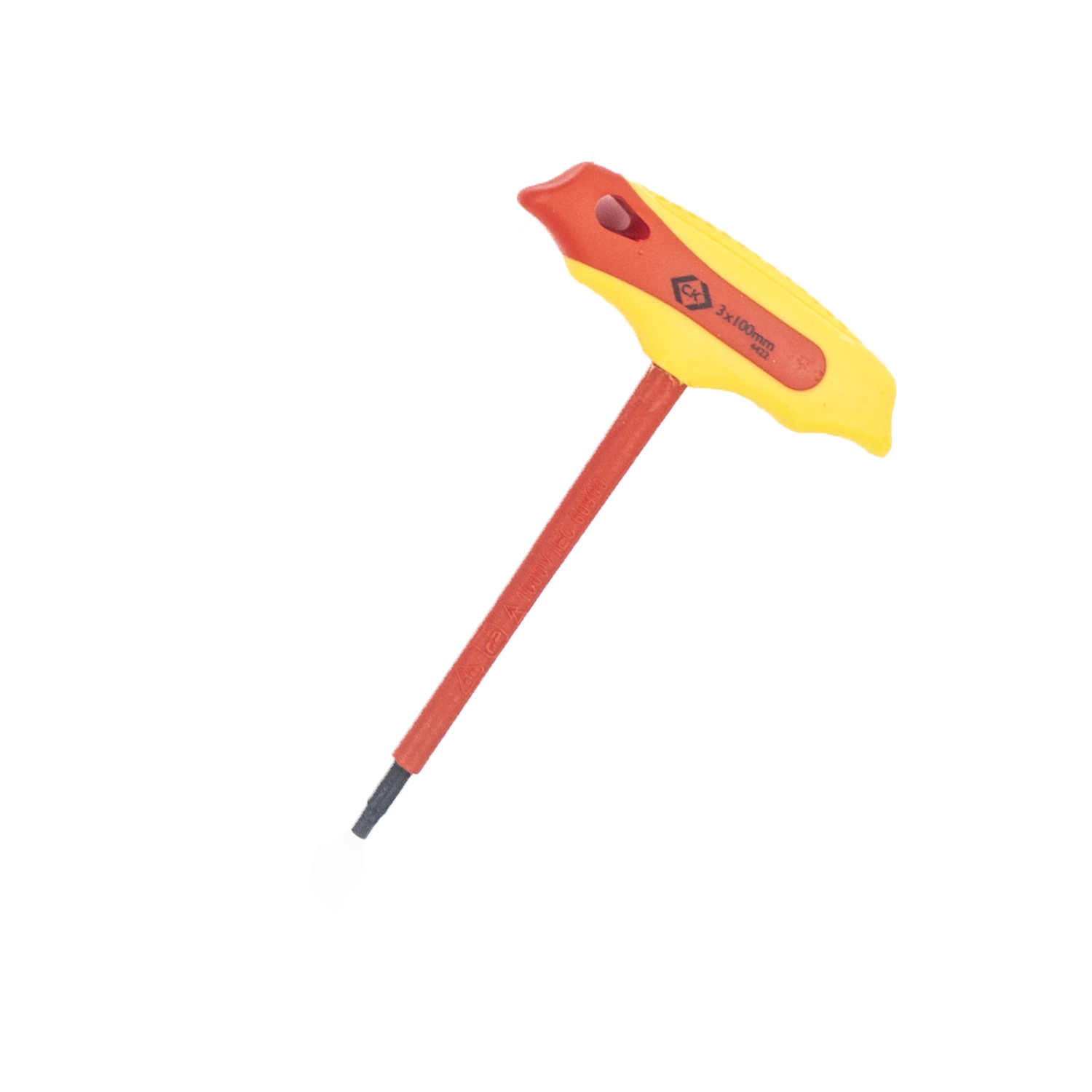 VDE Insulated T-handle Hex Key 3.0mm