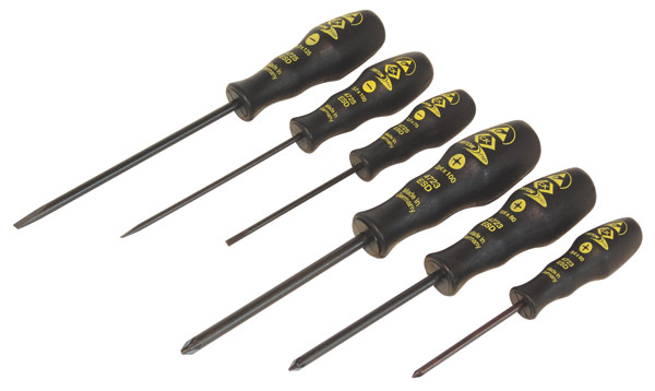 CK Triton ESD Screwdriver PZD Set of 6