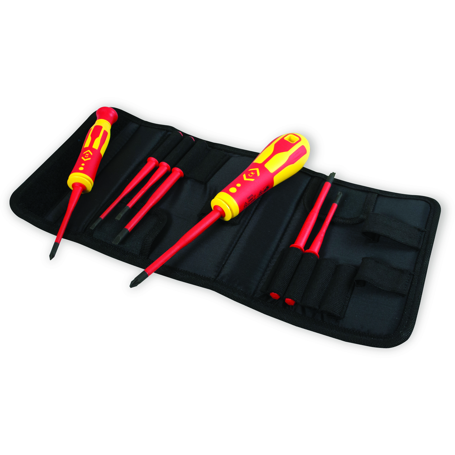 CK  1000V VDE Interchangeable Slim Bladed Screwdriver Set