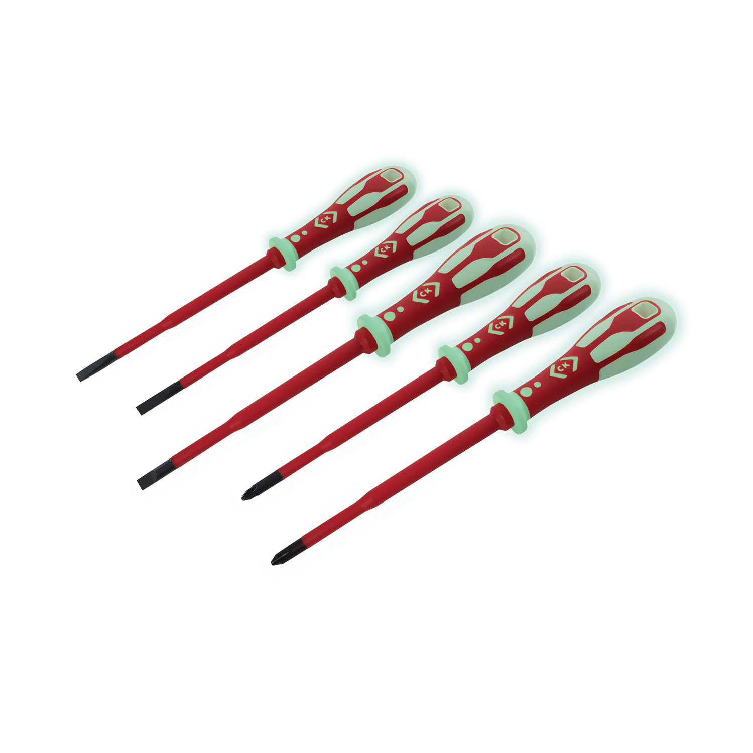 CK DextroVDE Slim GLO Screwdriver Set/5 PZ/SL